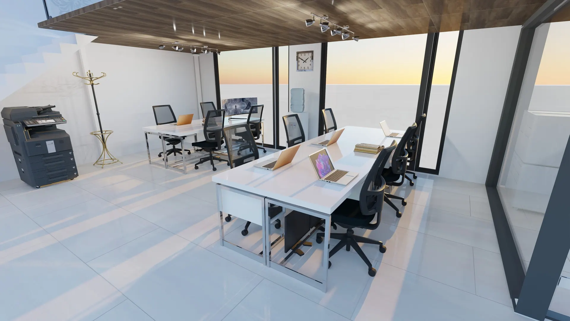 Coworking desks at Artana Prishtina