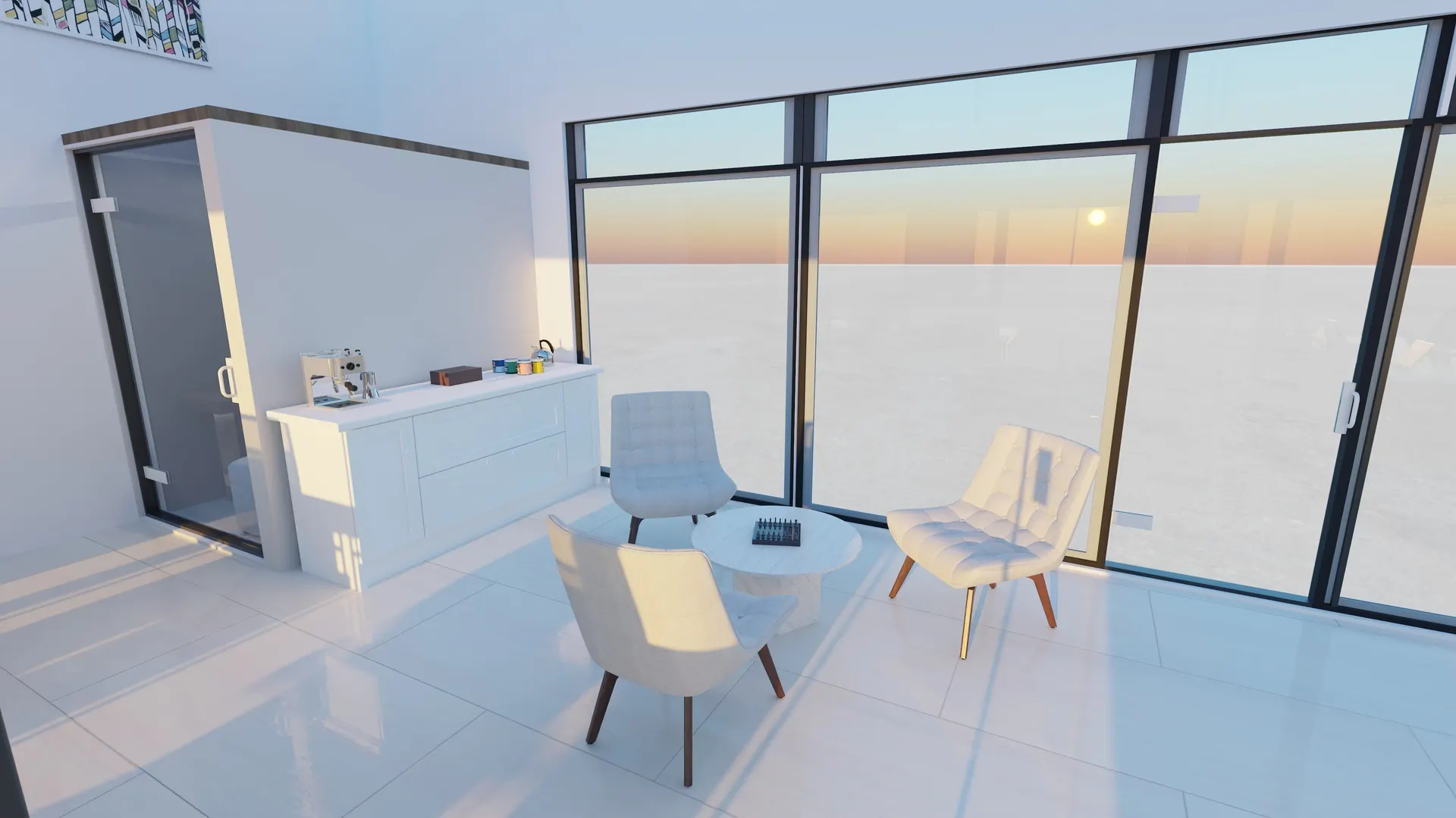 Kitchenette at Artana